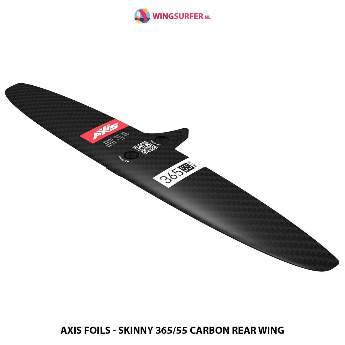 AXIS FOILS Skinny - 365/55 Carbon Rear Wing