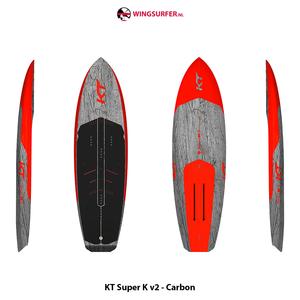 KT Super K v2 is the 2025 mid-length wingboard from KT