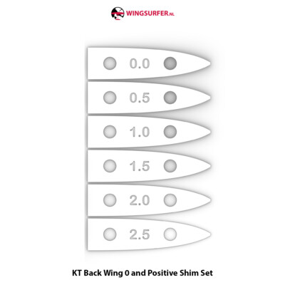 KT Back Wing 0 and Positive Shim Set