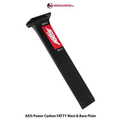 AXIS FOILS Power Carbon FATTY Mast & Base Plate