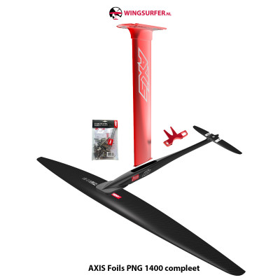 AXIS FOILS - Wake & dockstart foil setup